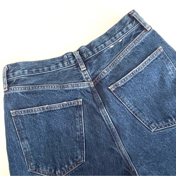 Agolde Dame High Rise Wide Leg Jeans - Picture 9 of 12